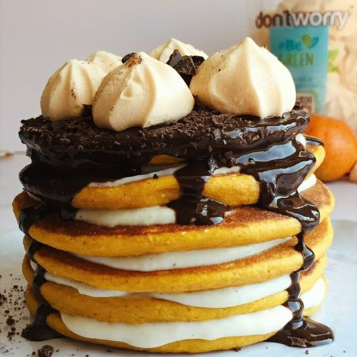 Pancakes de choconaranja