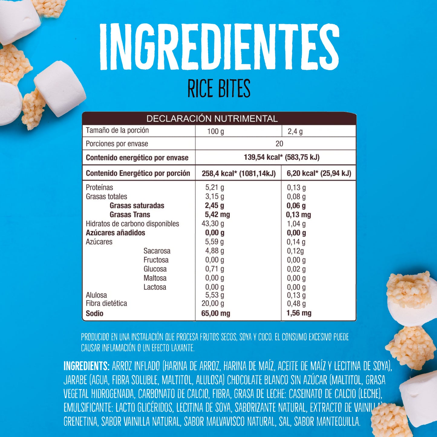 Rice Bites Malvaviscos 50g