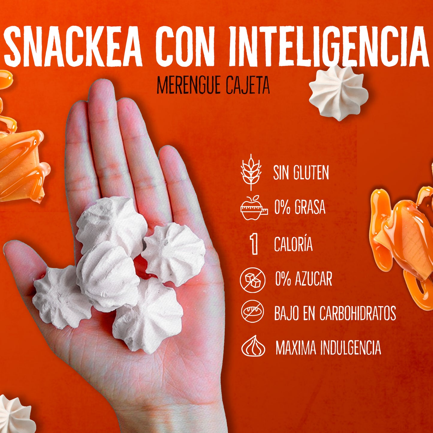 Merengues Light Don't Worry Cajeta 40g