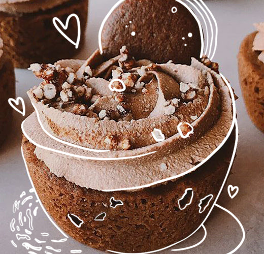 Cupcakes Choco-Cajeta