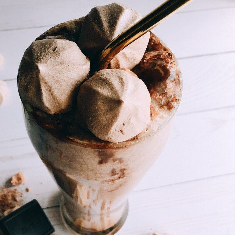Malteada de chocolate
