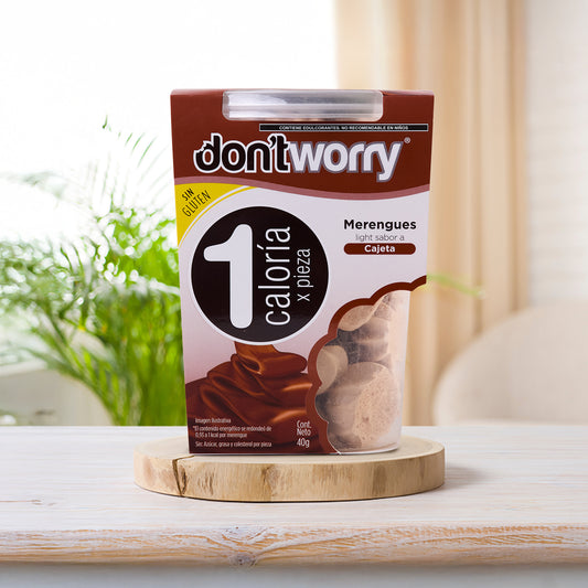 Merengues Light Don't Worry Cajeta 40g