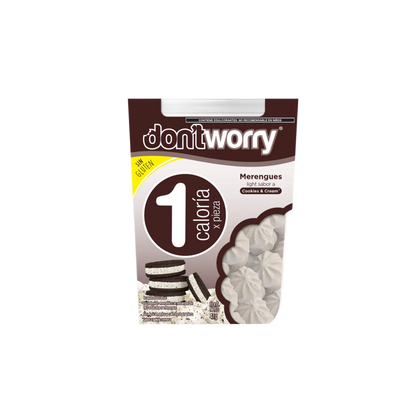 Merengues Light Don't Worry Cookies & Cream 47g