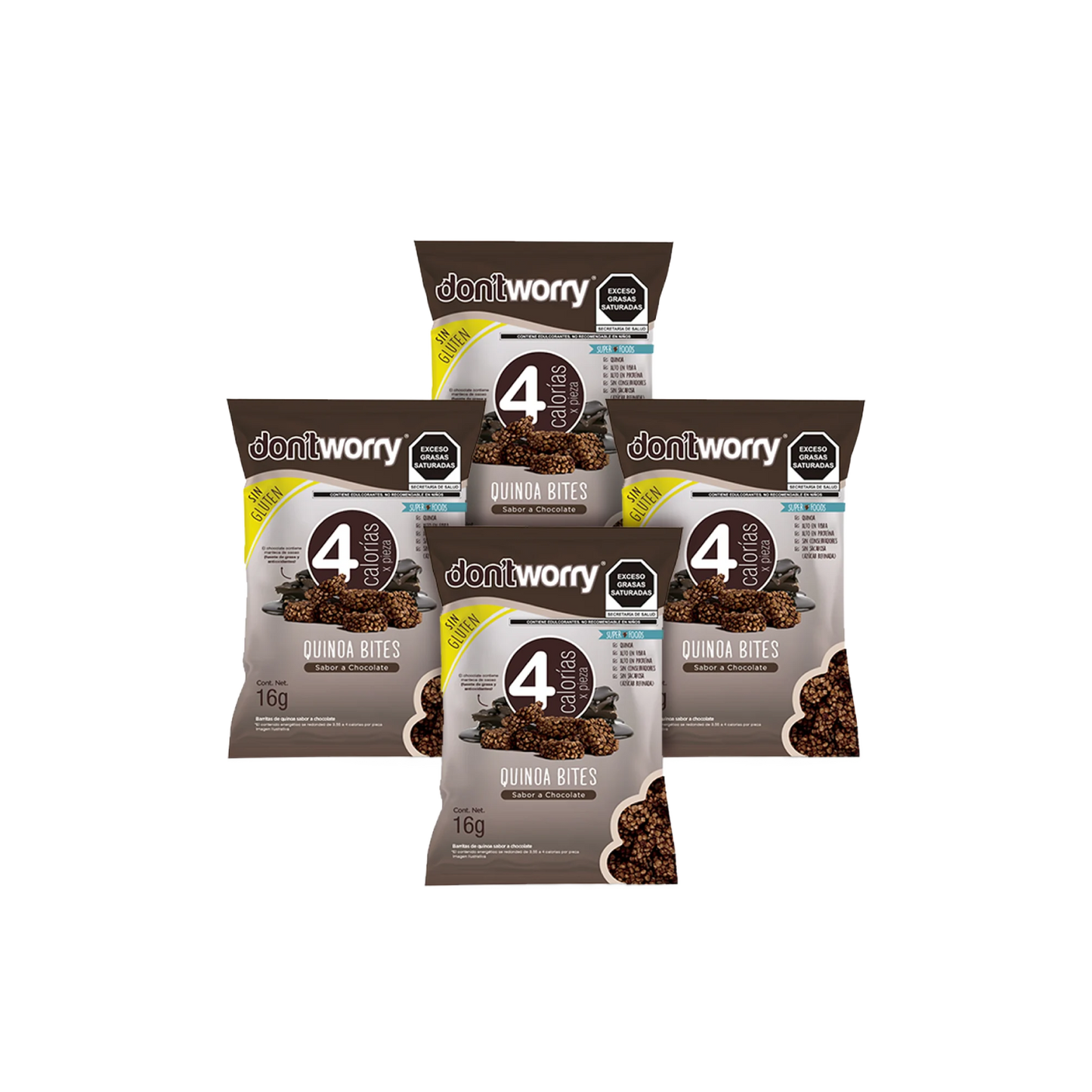 Quinoa Bites Don't Worry On the Go 16 g 4 pack