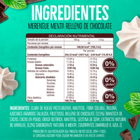 Merengues Light Don't Worry Menta relleno con Chocolate 68g