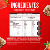 Quinoa Bites Don't Worry Frutos Rojos 70g