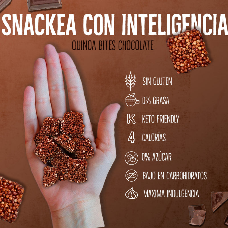 Quinoa Bites Don't Worry Chocolate 74g