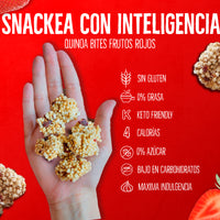 Quinoa Bites Don't Worry Frutos Rojos 70g