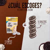 Merengues Sin Azúcar Cookies & Cream 51g