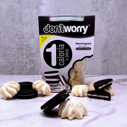 Merengues Light Don't Worry Cookies & Cream 47g