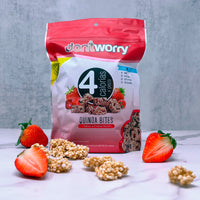 Quinoa Bites Don't Worry Frutos Rojos 70g