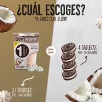 Merengues Light Don't Worry Coco 46g