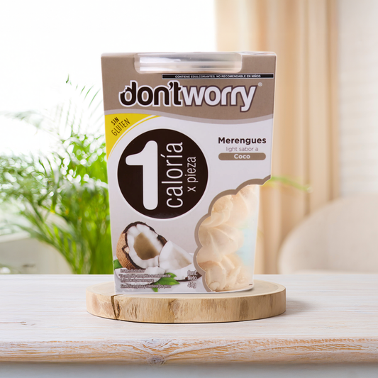 Merengues Light Don't Worry Coco 46g