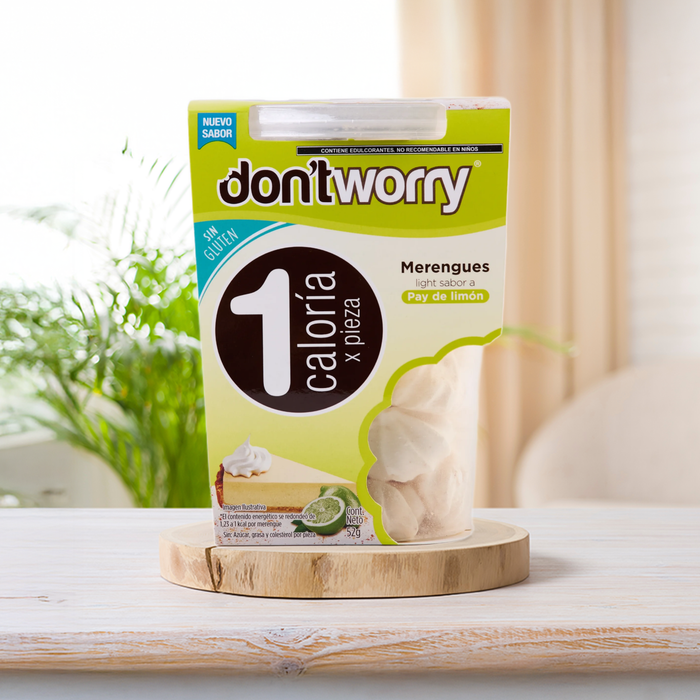 Merengues Light Dont Worry Pay de Limón 4 pack