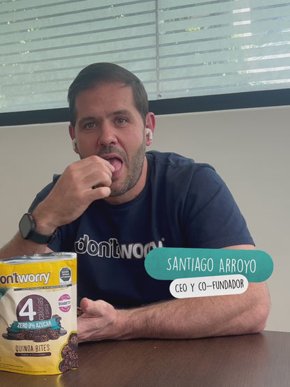 Quinoa Bites Don't Worry Chocolate 74g